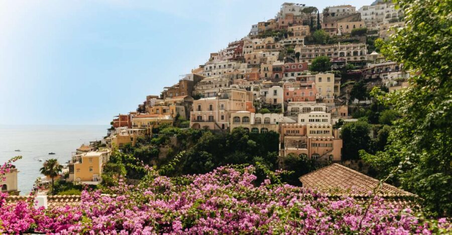 From Rome: Pompeii, Amalfi Coast and Positano Day Trip - Positano Free Time: Make It Pastel, Practical, and Yours