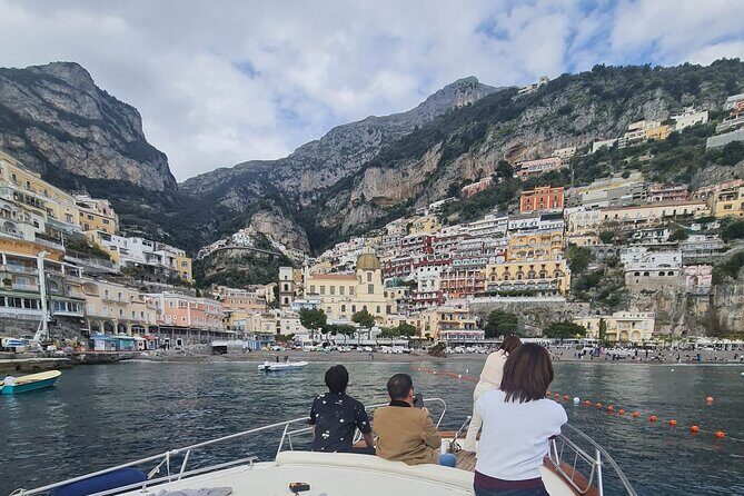 From Sorrento: Amalfi Coast Boat Tour up to 8 people - The Amalfi Approach: About 30 Minutes of Navigation and Then a Real Break