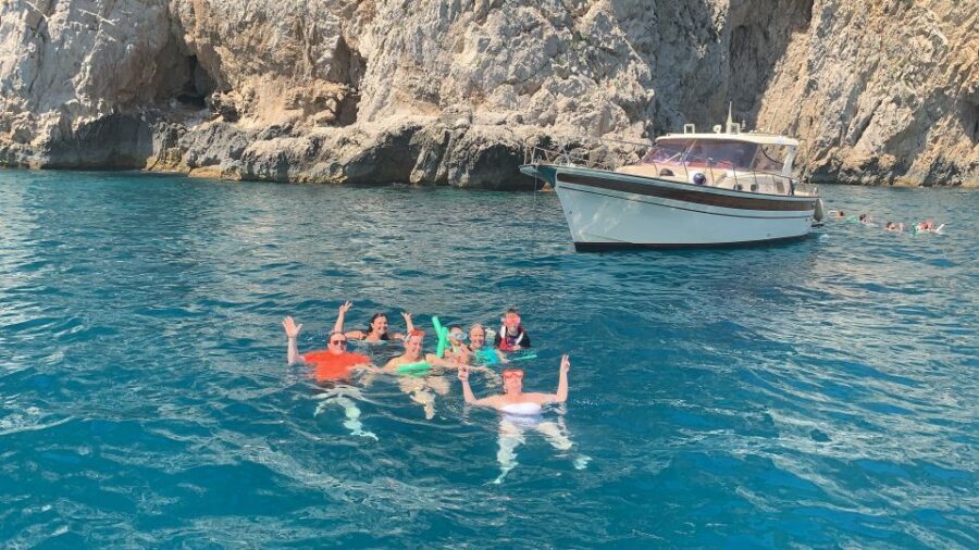 From Sorrento: Amalfi Coast Full-Day Trip by Boat - Li Galli Islands: Emerald Water and Tiny Grotto Stops