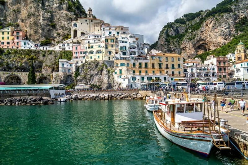From Sorrento: Amalfi Coast Guided Bus Tour and Ferry Ride - Ferry Ride Amalfi to Salerno: A Different Way to See the Coast
