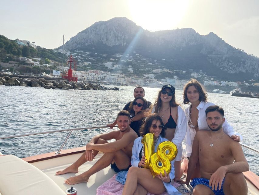 From Sorrento: Capri and Amalfi Coast Private Boat Tour - Passing Capri’s signature features: Faraglioni and the photo payoff