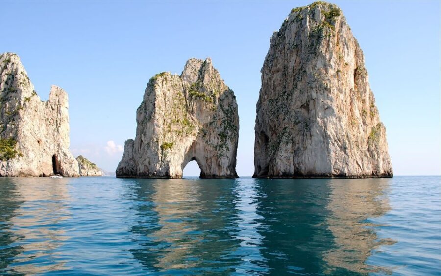 From Sorrento: Capri and Positano Private Day Cruise - Capri by boat: grottos, landmarks, and the full-circle views