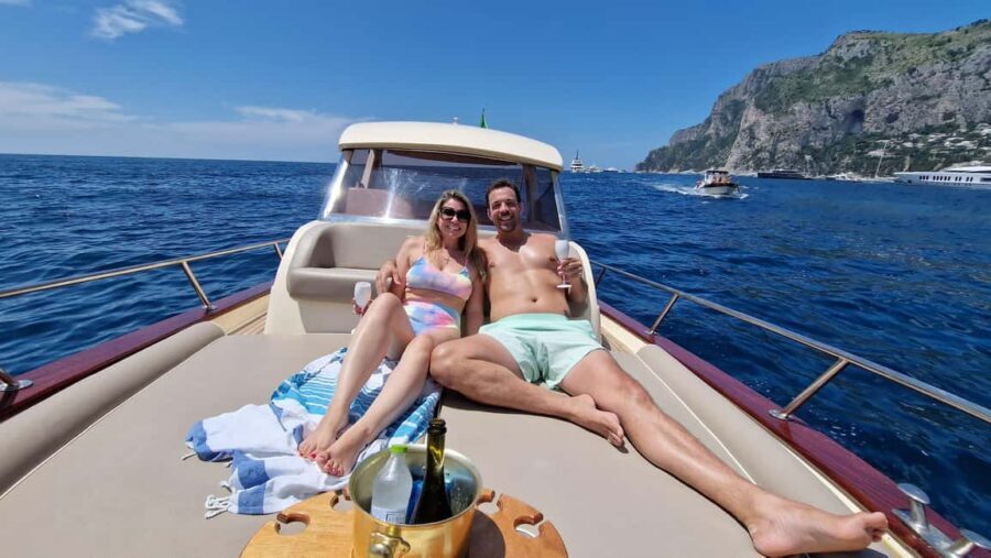 From Sorrento-Capri or Positano: Capri & Positano Boat Tour - Faraglioni, Tiberio’s Jump, and Villa Malaparte: the big-name spots