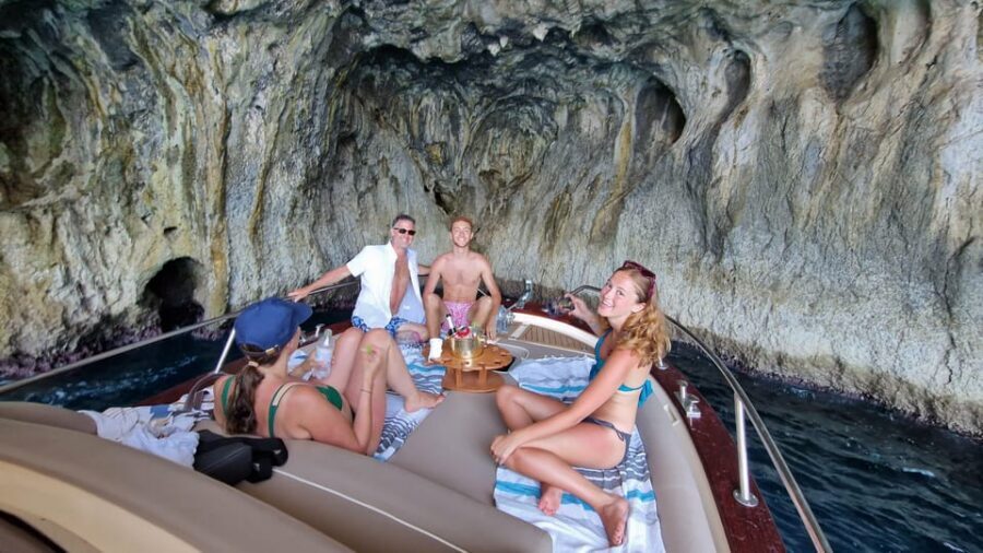 From Sorrento-Capri or Positano: Capri & Positano Boat Tour - Capri free time (1.5 hours): shopping streets with sea views