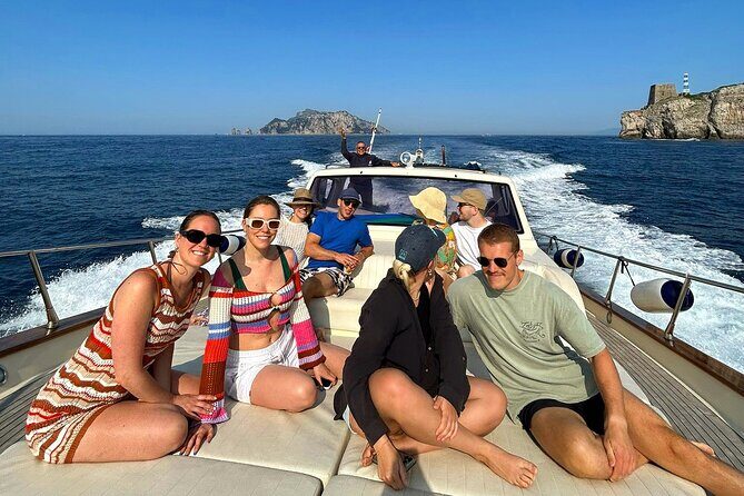 From Sorrento or Positano: Amalfi Coast Private Boat VIP Tour - The Three Islands: Gallo Lungo, La Rotonda, Castelluccia
