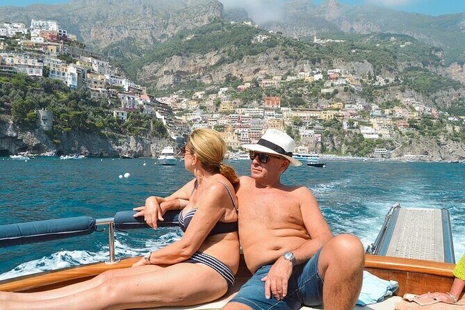 From Sorrento or Positano: Amalfi Coast Private Boat VIP Tour - Positano on Your Schedule: Beach Stroll + Town Lanes (2 Hours)