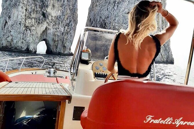 Full day in Positano with Gozzo - Blue Grotto: the big color moment, plus the only extra ticket cost