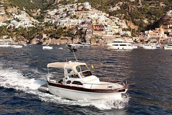 Full Day Private Boat Tour of Amalfi Coast from Amalfi - Conca dei Marini lunch stop: waterfront breaks in the middle of the day