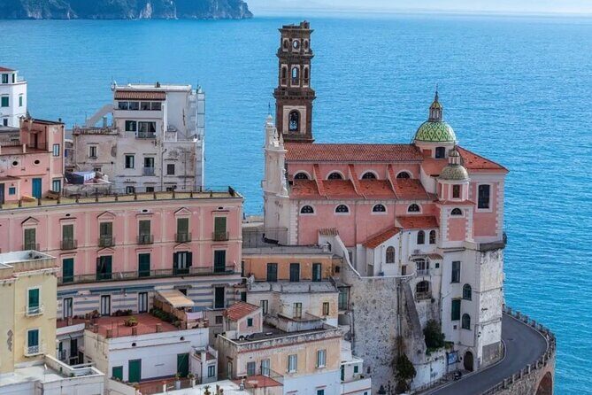 Full-Day Private History Tour in Amalfi Coast with Pick Up - Positano: Vertical Streets, Assumption Church, and Beach Views
