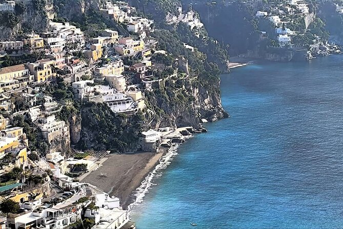Group Tour to Sorrento, Positano, Amalfi with Optional Boat Ride - Stop 2: Positano for cliff streets, fashion browsing, and beach breaks