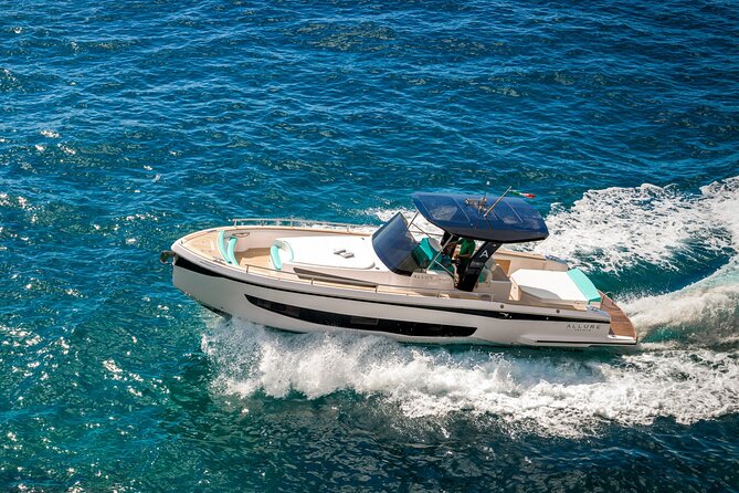 Half Day in Amalfi Coast with Private Luxury Yacht Tour - Getting aboard near Positano, and settling into the comfort