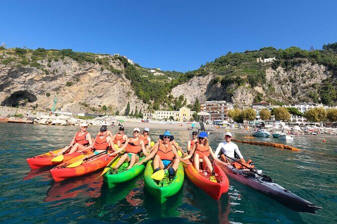 Maiori: Kayaking & Snorkeling tour along the Amalfi Coast - St. Andrew’s Cave: When Sunlight Becomes Part of the View