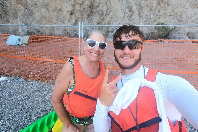 Maiori: Kayaking & Snorkeling tour along the Amalfi Coast - Sea Caves After Atrani: Reflections, Shadows, and Slow Progress