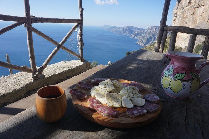 Path of Gods Hike, with Food Experience at Shepherd's Hut - Positano from the Path of Gods: seeing the vertical town