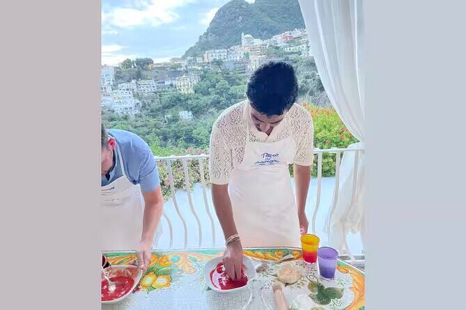 Pizza & Tiramisu with Stunning Positano Terrace Views by Cesarine - Inside a Positano Cooking Class That Starts at Home
