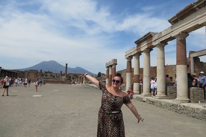 Pompeii, Positano & Amalfi Coast from Rome or Naples -Semiprivate - Pompeii Archaeological Park: ticketed entry plus self-guided freedom