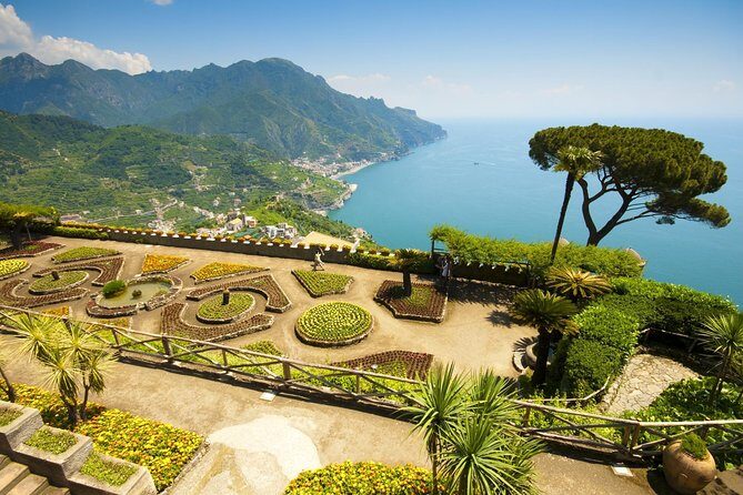 Positano, Amalfi & Ravello Shared Tour from Sorrento - Ravello in one hour: Villa Rufolo and the calmer side of the coast