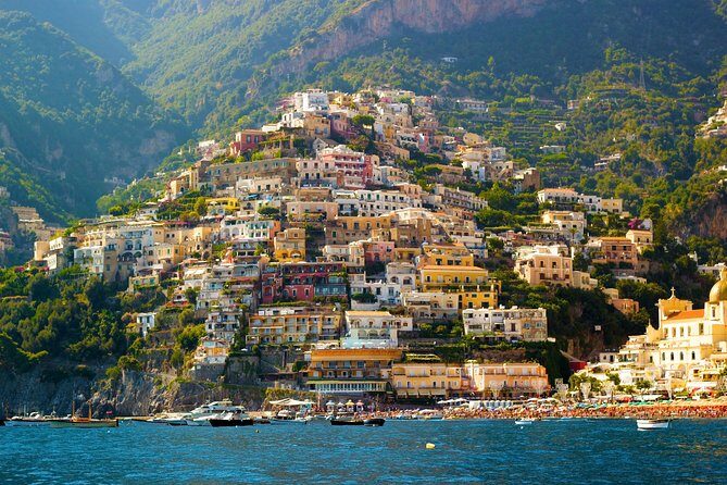 Positano & Amalfi Small Group Boat Tour from Rome with Fast Train - Positano: the pearl of the Amalfi Coast, but keep your expectations realistic