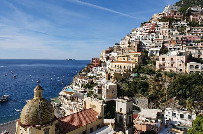 Positano and Amalfi Guided Tour by Sea from Naples - The Amalfi-bound Hydrofoil: Pretty Views with Real Timing
