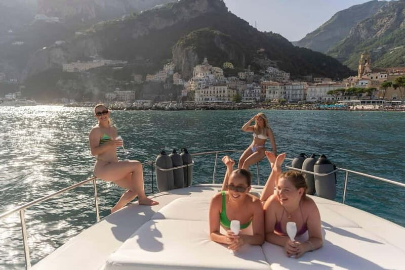 Positano: Boat Adventure, Caves, Beaches, Snorkeling, Amalfi - The route you’ll actually experience: from Positano to Amalfi’s nearby village strip