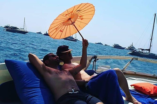 Positano to Capri Private Boat Tour – Scenic Mediterranean Cruise - Punta Carena Lighthouse and Marina Piccola: when the day turns into a swim-and-view cruise