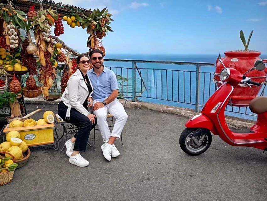 Private Amalfi Coast Tour by Vespa - Self driven option - Fiordo di Furore viewpoint: the short stop that can steal the show