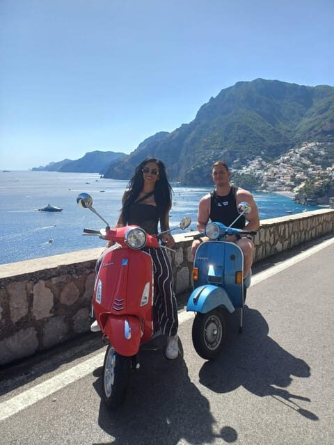Private Amalfi Coast Tour by Vespa - Self driven option - Terraces, cafés, and the lemon break that slows the day down