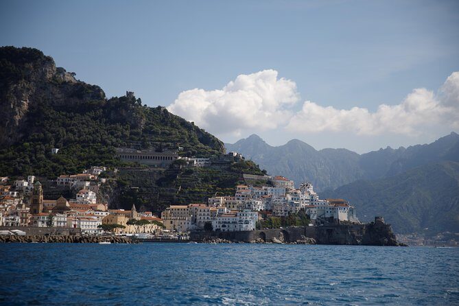 Private Amalfi Coast Tour in a ROMAR BERMUDA Boat - Crapolla Bay and Villa di Pollio Felice: Swim Pauses Built Into the Route