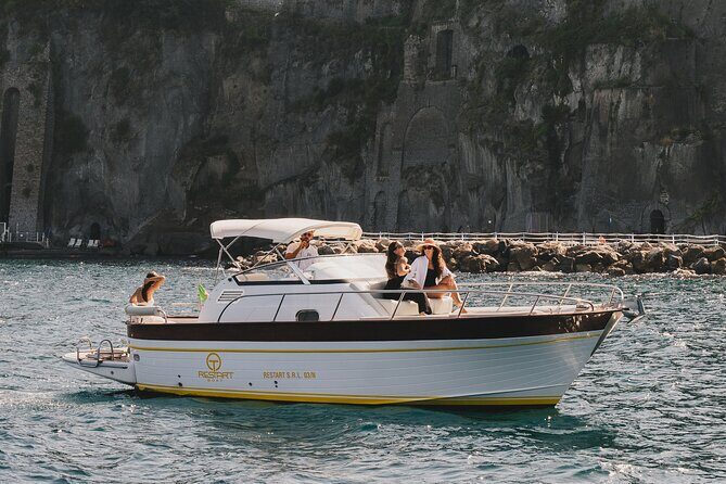 Private Amalfi Coast Tour with a 28ft Boat - Baia di Ieranto: A Short Marine Reserve Stop With Dolphin Odds