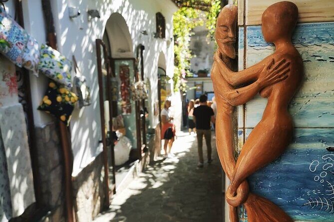 Private Amalfi Coast Tour with a Local Driver - Positano: Saracens Towers, Santa Maria Assunta, and craft-shop time