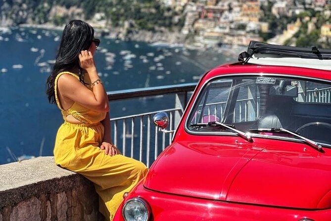 Private Amalfi Coast Vintage Fiat 500 Tour: Amalfi to Positano - Praiano: a gentle town pass with a dedicated picture stop