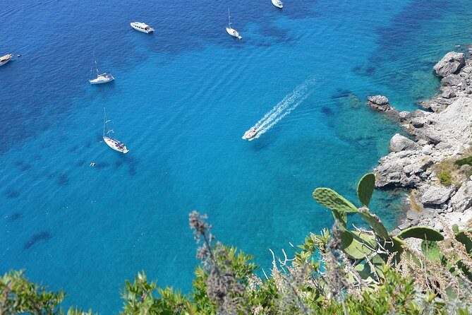 Private Boat Excursion from Sorrento to Capri and Positano - Capri Grotto Route: Blue Grotto Optional, Green Grotto for the Swim