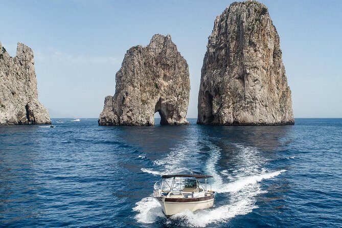 Private Boat Tour from Sorrento to Positano and Amalfi - Villa di Pollio Felice (Bagni della Regina Giovanna): ruins plus swimming mood