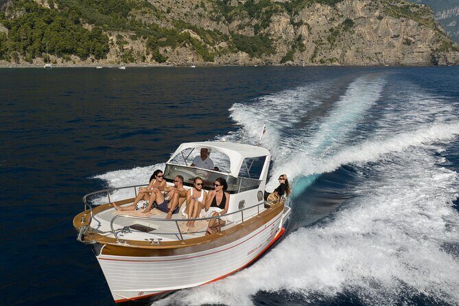 Private Boat Tour To Capri Departing From Positano - Food, Drinks, Towels, and What Comfort Looks Like Onboard