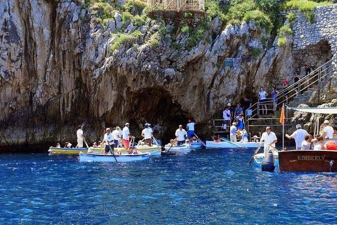 PRIVATE CAPRI ISLAND & BLUE GROTTO Full Day boat tour. - Optional lunch: you can keep the day moving