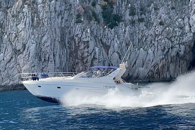 Private Cruise to Capri and Amalfi coast from Positano or Amalfi - yacht 40' - Amalfi Coast sightseeing loop: Positano, Amalfi, Li Galli, and Nerano