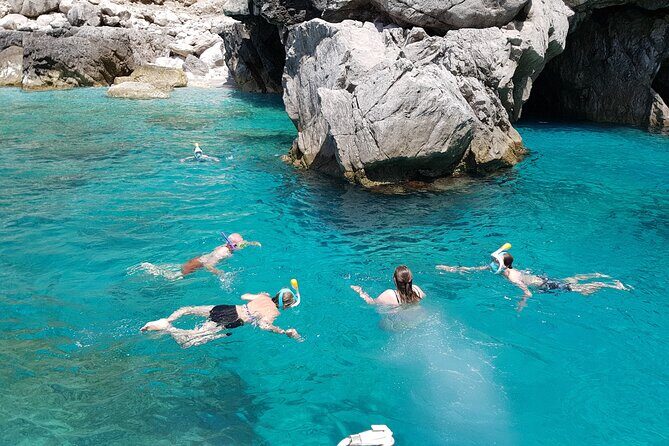 Private Tour Capri & Positano from Sorrento -Gozzo Apreamare 10 - Price and what you really pay: $2,403.17 per group plus fees