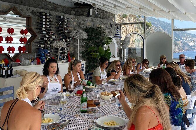 Rada Rooftop Cooking Class in Positano - The Rooftop Terrace Finale: Wine, Views, and Limoncello