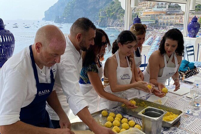 Rada Rooftop Cooking Class in Positano - Timing and your Positano day plan (10:30 start, sunset finale)