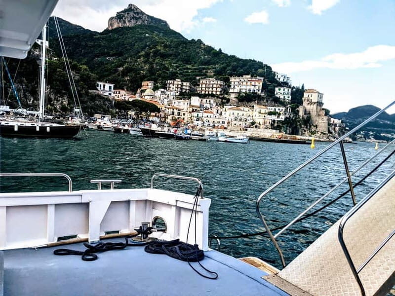 SALERNO: Amalfi Coast Cruise • Shore Excursion - Perfect for a half-day reset on the coast.