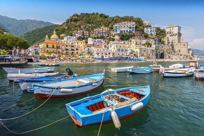 Salerno to Amalfi and Positano Private Boat Excursion - Boat choice: open deck versus shaded speedboat versus luxury