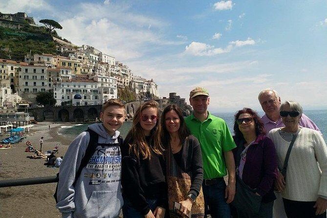 SHARING TOUR COSTIERA [english driver available] POSITANO,AMALFI,RAVELLO NOLUNCH - From Sorrento at 8:00: pickup, timing, and comfort