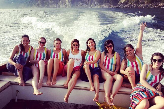 Small-Group Amalfi Coast Day Cruise from Positano - From Positano along Conca dei Marini: views you can’t screenshot