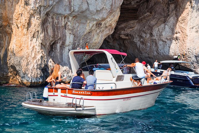 Small Group Boat Day Excursion to Capri Island from Amalfi - Natural Arch, Faraglioni, and Punta Carena: the classic Capri loop