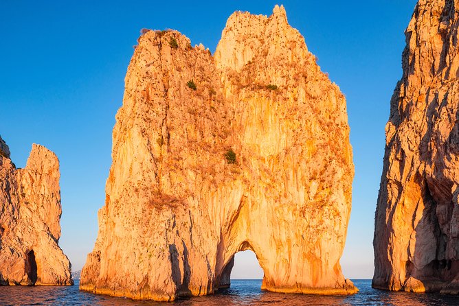 Small Group Boat Day Excursion to Capri Island from Amalfi - Boat crew energy, snacks, and the small-group difference
