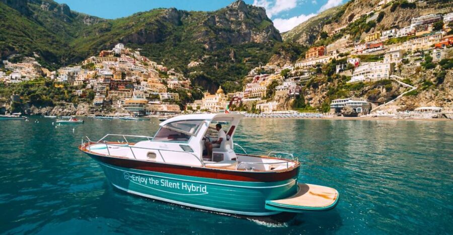 Sorrento: Amalfi Coast & Ieranto Bay Eco-Friendly Boat Trip - Sailing the Sorrento Coast: Marina Grande, Bagni della Regina Giovanna, waterfall