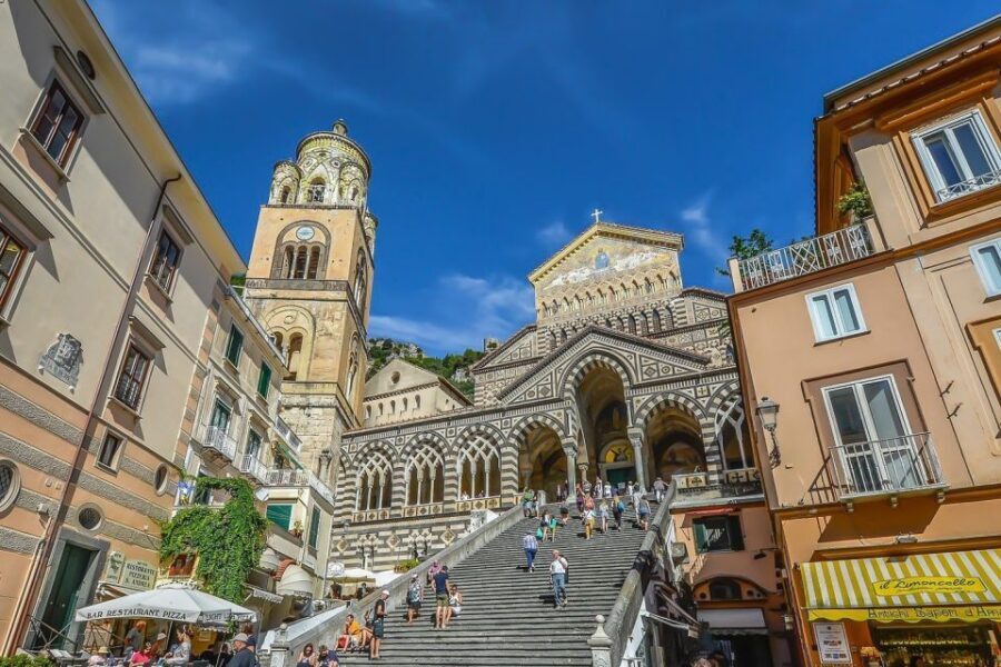 Sorrento: Amalfi Coast & Ieranto Bay Eco-Friendly Boat Trip - Amalfi and Positano stops: enough time for the main sights