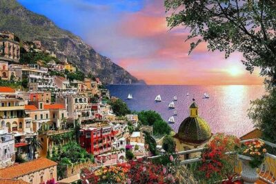 Sorrento-Positano-Amalfi Combined Tour with Lunch - Naples pickup at Piazza Municipio: starting the day without stress