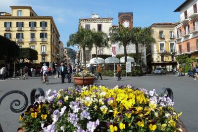 Sorrento, Positano and Amalfi Coast in One Day From Naples - Sorrento’s Piazza Tasso and Corso Italia in 90 minutes