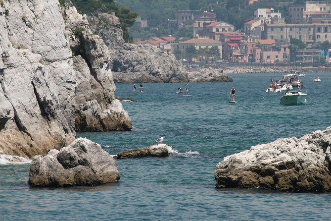 Stand Up Paddle guided tour through Amalfi Coast - The support boat: why it changes the whole experience